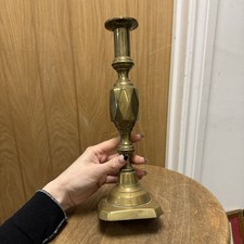 The Diamond Princess Brass Candlestick Candle Holder Antique Vintage