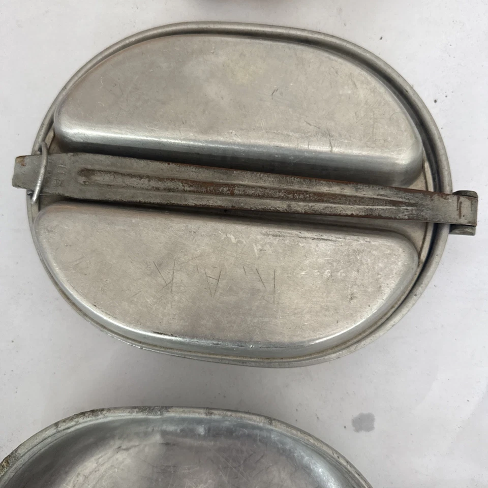 1982 Military US Army Mess Kit Marked SMP 18789-1982 set of two   - Image 4 of 4