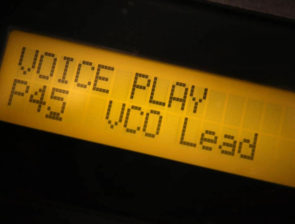 YAMAHA SY55 Digital Synthesizer Keyboard Tested Working Excellent Condition JP - Image 4 of 4