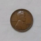 1927 S Lincoln Wheat Glossy Brown One Cent Coin XF/About Uncirculated Free Post