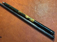 Roberto Franco Custom Boxelder Burl Jump Pool Cue. With Laminated Shaft.