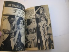 Scarce 1950s Digest ' Strangest Tattoo Club ' , Irving Klaw, Bettie Page, 