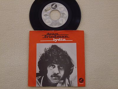 DEAN FRIEDMAN - Lydia / Well, well said the Rocking Chair - 7''