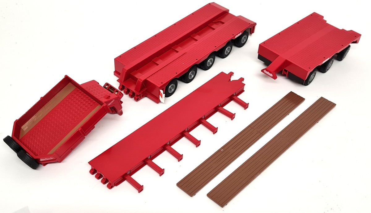 Conrad 1/50 Nooteboom Euro Lowbed Trailer + MAN Tractor Diecast