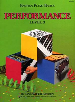 WP213 - Bastien Piano Basics - Performance Level 3 - Paperback - GOOD