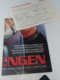Vindicators (Nintendo, NES, Tengen 1988) CIB!!
