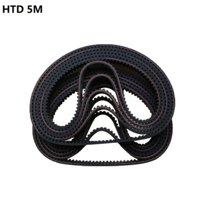 HTD 5M Timing Pulley Belts 5mm Pitch Width 20mm 5M Close Loop Rubber Timing Belt
