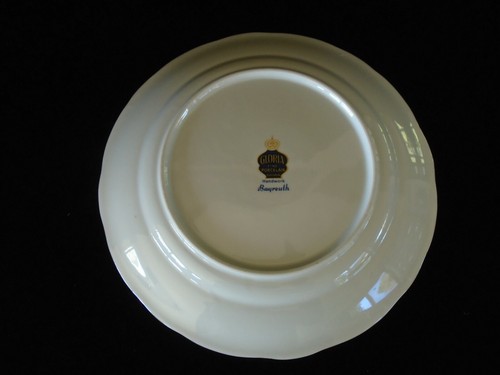 10" Dinner -BAYREUTH BAVARIA GLORIA BAVARIA HANDWORK PLATE FLORAL Multi Color - Picture 9 of 11