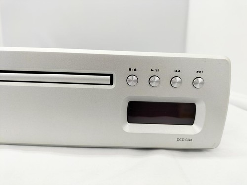 Denon DCD-CX3 SACD Player Silver Good Condition Used w/Remote - Picture 3 of 20