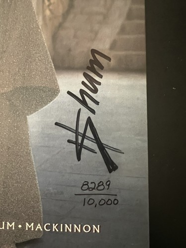 STAR WARS Episode 1 DarkHorse Glow-In-The-Dark Signed Howard Shum Dynamic Forces - Picture 3 of 11