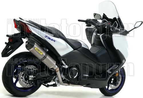 ARROW TUBO DE ESCAPE HOM RACE-TECH ALUMINIO C YAMAHA TMAX T-MAX 530 2018 18 - Imagen 2 de 3