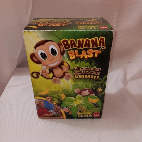 2019 Banana Blast Pull The Bananas Until The Monkey Jumps Game Goliath Complete