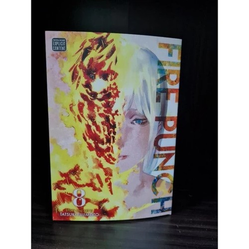 Manga Fire Punch Inglés Tatsuki Fujimoto Volumen 1-8 Juego Completo Envío Express - Imagen 10 de 10