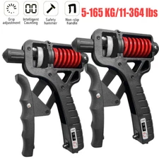 1/2x Hand Grip Strength Power Trainer Gripper Strengthener Adjustable Exerciser