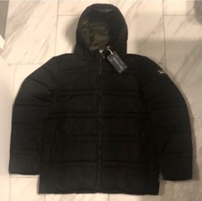 Scotch and Soda Men's Puffer Jacket Black 275 New