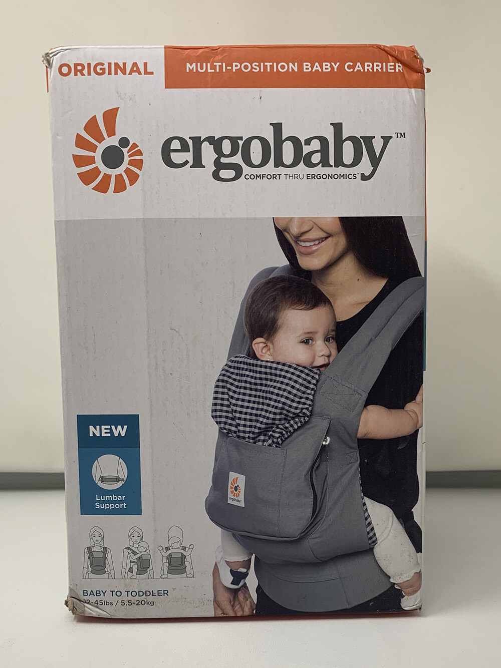 Ergobaby Original Ergonomic Infant and Baby Carrier Customer Return