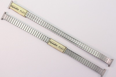 Expandro FLEX Zugband 12mm Flexband Uhrenarmband Edelstahlband