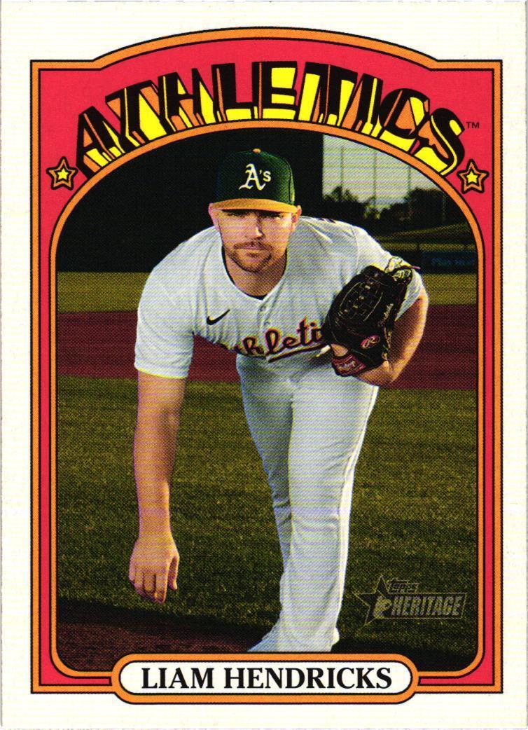 2021 Topps Heritage #397 Liam Hendriks French Variation