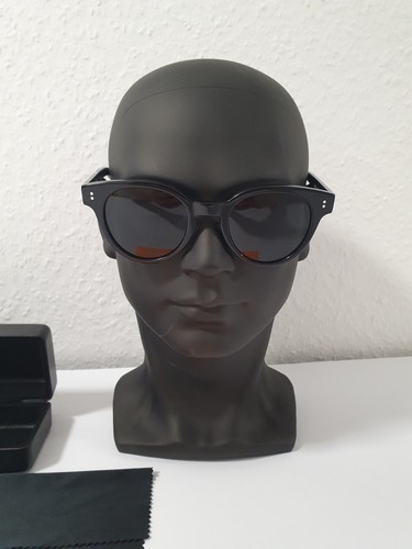 Gafas de sol Sun Buddies Premium Designer Akira verde oliva redondas retro nivel 1 - Imagen 6 de 12