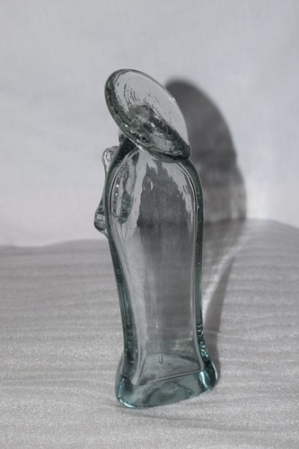 Handgeblasene Glas Madonna aus Guatemala 10 Stück lieferbar - schwer! solide! - Bild 2 von 4
