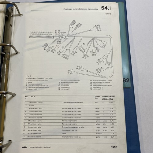 MERCEDES W107/108/109/111 MANUALE OFFICINA IMPIANTO ELETTRICO OEM KD00106211500 - Foto 17 di 24