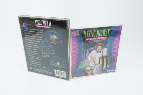 Philips CD-i *Mystic Midway: Rest in Pieces* CDI embalaje original con instrucciones #2 - Imagen 3 de 4