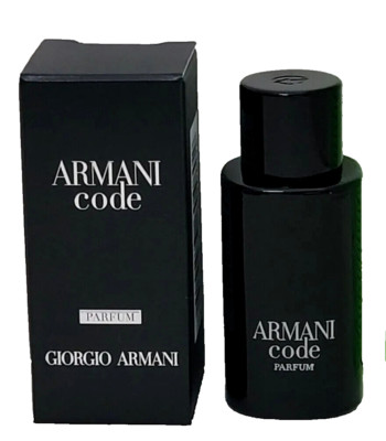 NEW ARMANI CODE by GIORGIO ARMANI Parfum 0.23 fl.oz. 7ml Men's MINI BOX perfume