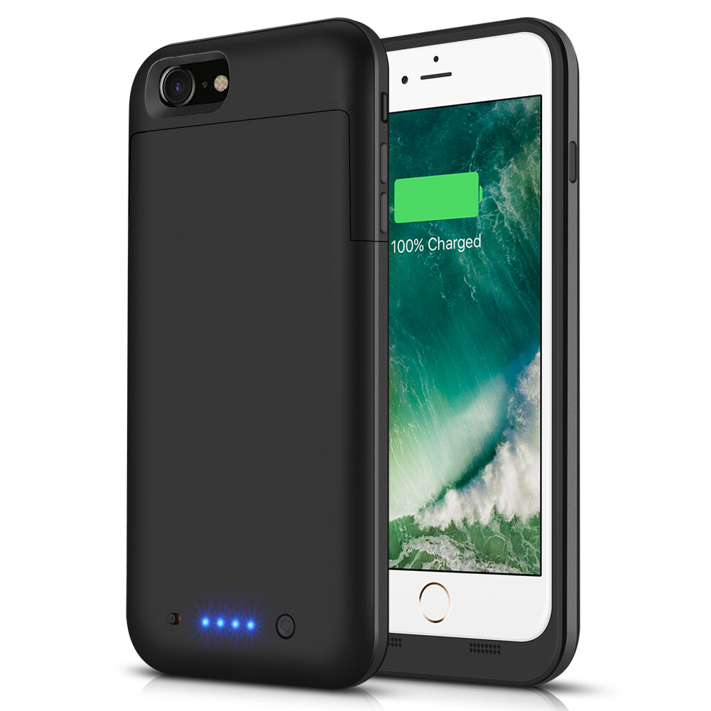 6800mAh Power Bank Charging Case for iPhone 6 Plus 6s Plus Extended Battery Cover-image