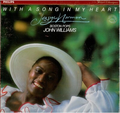 Jessye Norman/John Williams/Boston Pops - With A Song In My Heart VINYL LP