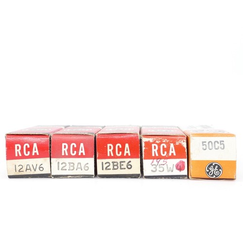 RCA GE 12AT6 or 12AV6 12BA6 12BE6 35W4 50C5 Tubes NIB AA5 AMPLITREX TV-7 Results - Picture 2 of 2