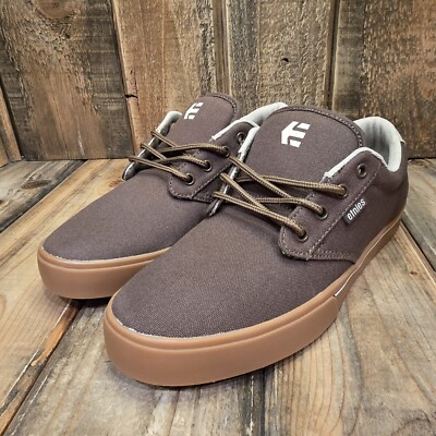 ETNIES JAMESON 2 ECO SKATE SHOE SNEAKER TOBACCO NUBUCK MENS US 9 /EU 42