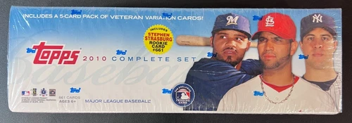 2010 Topps MLB Factory Set Box Series 1 & 2 w/660 Cards + Stephen Strasburg RC!
