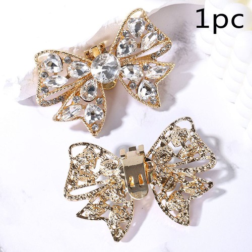 Hebillas de zapatos Charm-Joyería Decoraciones de zapatos de novia clips de zapatos de pedrería ' - Imagen 12 de 15