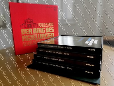 Wagner Der Ring Des Nibelungen, PHILIPS 16 LPs box set, Japanese