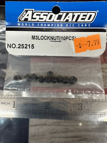 Team Associated 25215 Locknut: M3 X 10pc. - Picture 3 of 4