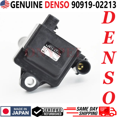 GENUINE DENSO Ignition Coils For 1995-1999 Toyota Paseo Tercel 1.5L, 90919-02213 - Picture 4 of 5