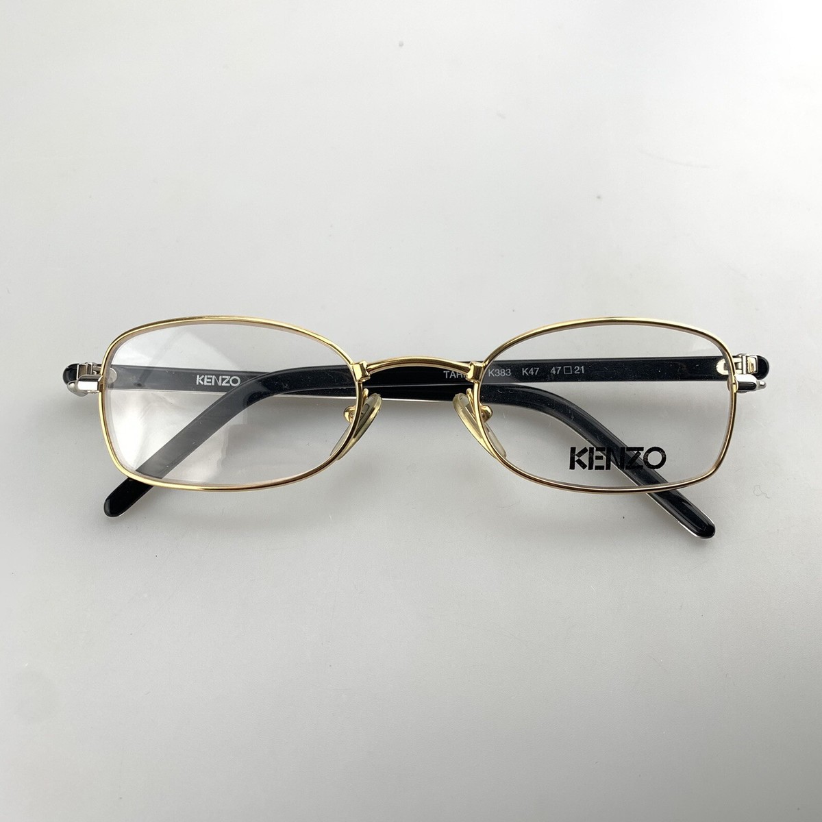 Kenzo Eyeglasses Frames mod. Tarifa K383 K47 Gold Made In  display picture 1