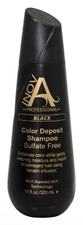 Inova Professional **BLACK** Color Deposit Shampoo - 11oz *NEW*  Sulfate Free