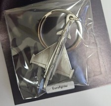 Eurofighter Typhoon Military Airplane Keychain