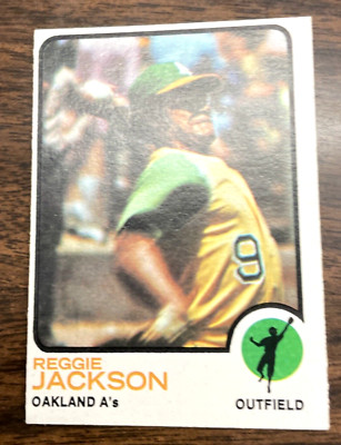 1973 Topps - #255 Reggie Jackson EXMT+ Oakland A's *B*