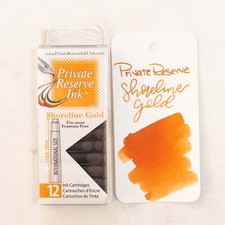 Private Reserve Ink Cartridges - Shoreline Gold