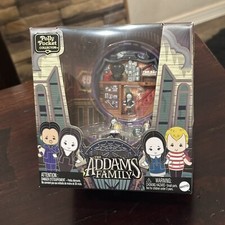 Mattel Collectors Polly Pocket The Addams Family Compact Wednesday NEW IN HAND