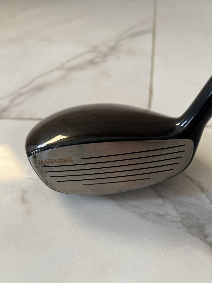 Master Grip BLACK STEEL Strong #3 Wood 13 Deg MC 60 RH GOLF CLUB