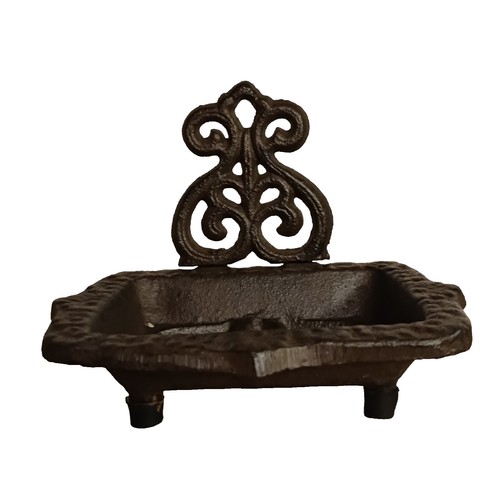 ANCIEN PORTE SAVON En Fonte Émaillée Forme De Cochon EUR 20,00