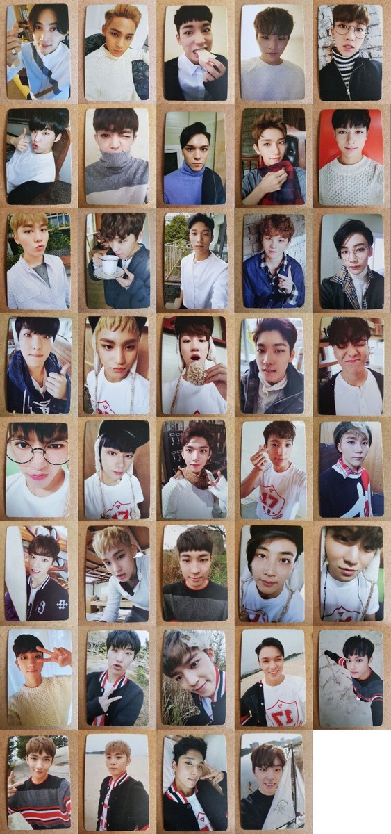 SEVENTEEN Official PHOTOCARD GOING 3nd Album Authentic MAKE IT
