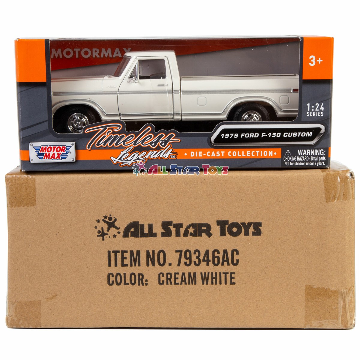 1979 FORD F-150 PICKUP TRUCK 1:24 DIECAST MODEL CAR MOTORMAX 79346