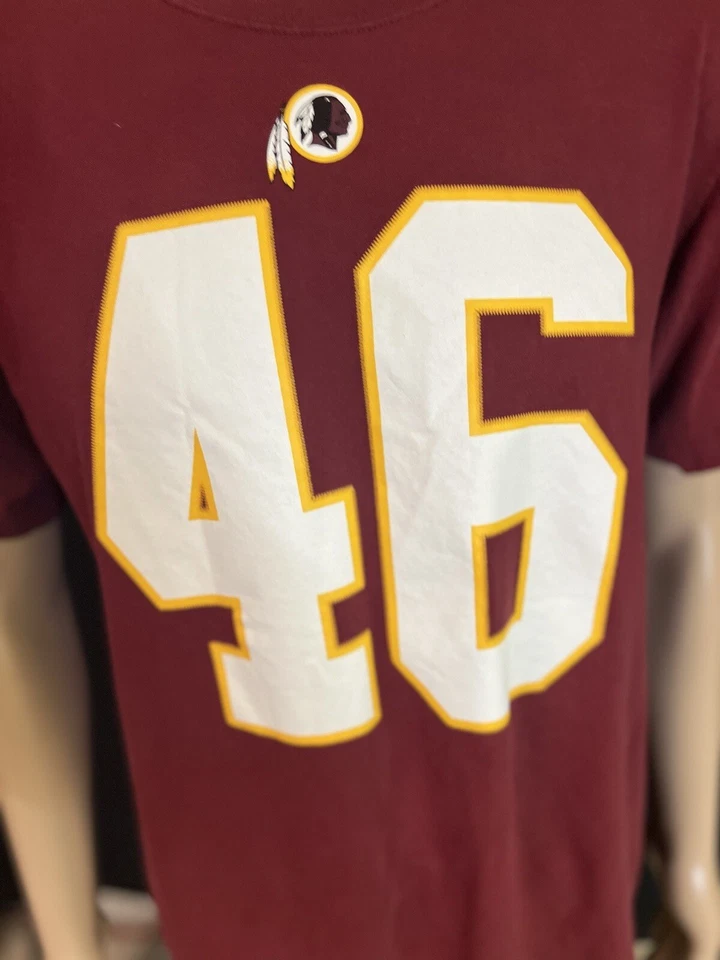 Camiseta de los Washington Redskins Alfred Morris Nike Calce Regular Adulto Grande NFL Roja Foto 2 de 4