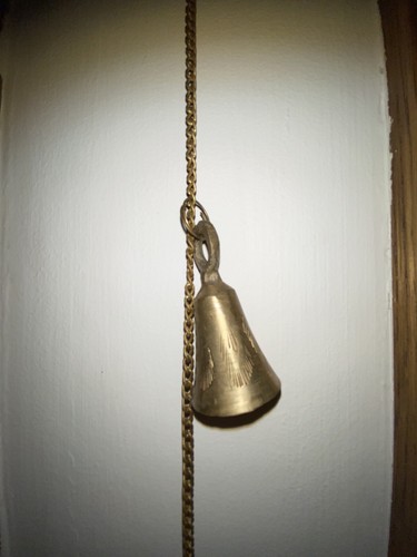 Vintage Copper Or Brass 41” Long Wind Chime Marking “India W1548” Estate Sale - Picture 7 of 17