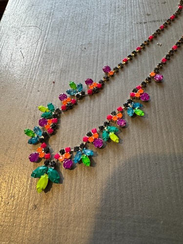 Brand New Colorful Costume Rhinestone Jewelry Set - Bild 2 von 3