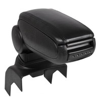 Arlows Mittelarmlehne Zum NachrüSten VW Golf 5 03-08 Jetta ( Leder Schwarz )